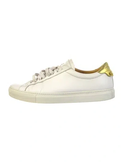 Pre-owned Givenchy Leather Sneakers In White