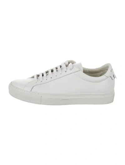 Pre-owned Givenchy Leather Sneakers In White
