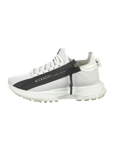 Pre-owned Givenchy Leather Sneakers In White