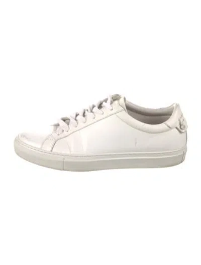 Pre-owned Givenchy Leather Sneakers In White