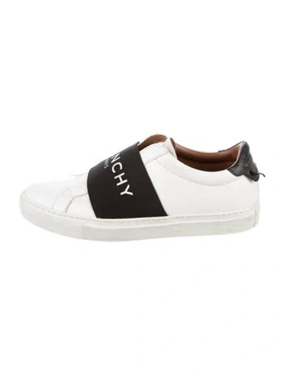 Pre-owned Givenchy Leather Sneakers In White