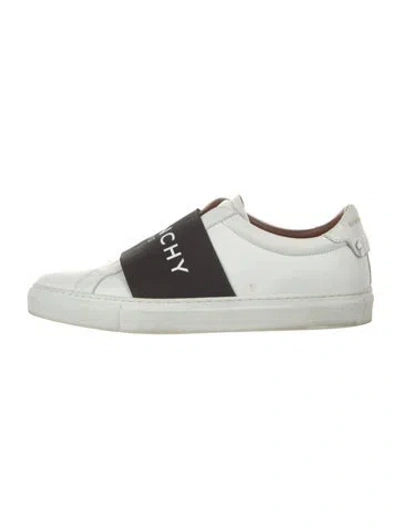 Pre-owned Givenchy Leather Sneakers In White