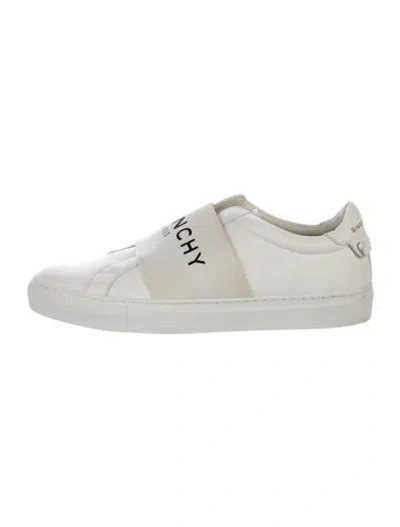 Pre-owned Givenchy Leather Sneakers In White