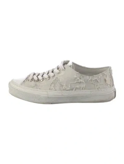 Pre-owned Givenchy Leather Sneakers In White