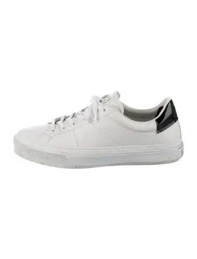 Pre-owned Givenchy Leather Sneakers In White