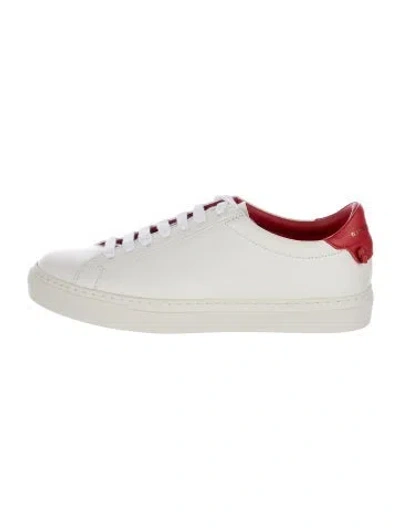 Pre-owned Givenchy Leather Sneakers In White
