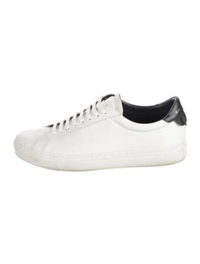 Pre-owned Givenchy Leather Sneakers In White