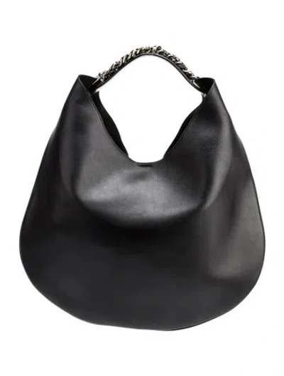 Pre-owned Givenchy Leather Top Handle Bag In Black