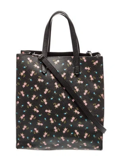 Pre-owned Givenchy Leather Top Handle Bag In Black