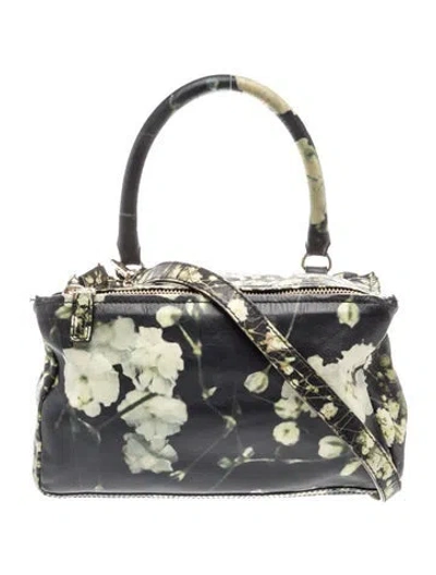 Pre-owned Givenchy Leather Top Handle Bag In Multi