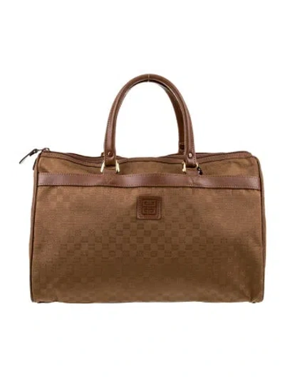 Pre-owned Givenchy Leather Top Handle Bag In Multi