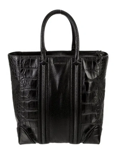 Pre-owned Givenchy Leather Tote In Black