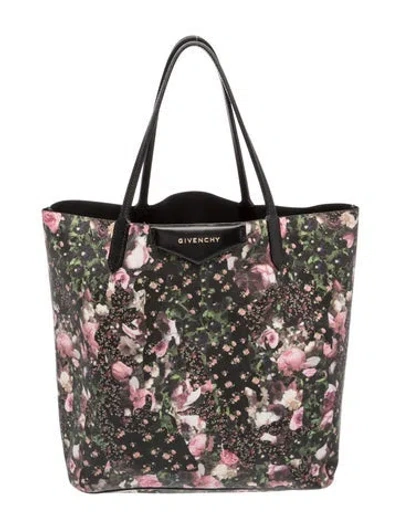 Pre-owned Givenchy Leather Tote In Black