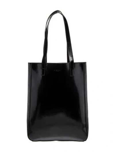 Pre-owned Givenchy Leather Tote In Black