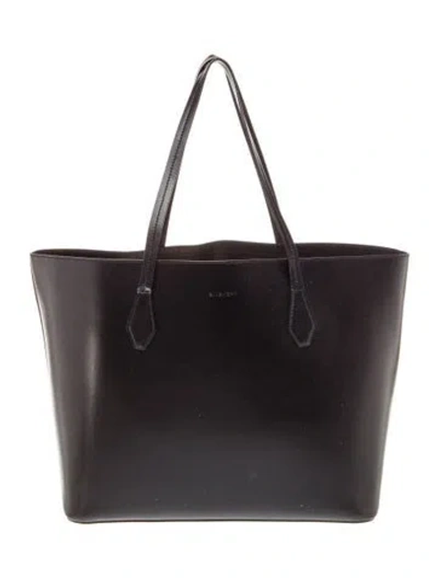 Pre-owned Givenchy Leather Tote In Black