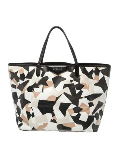 Pre-owned Givenchy Leather Tote In Black