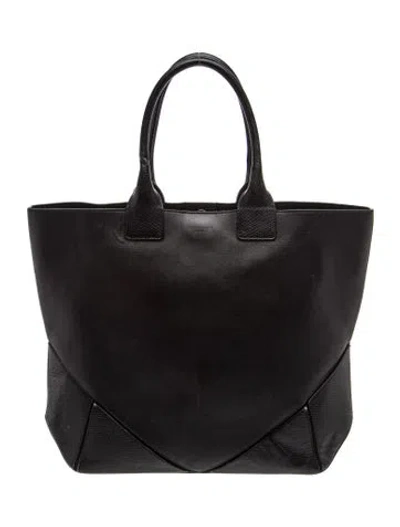Pre-owned Givenchy Leather Tote In Black