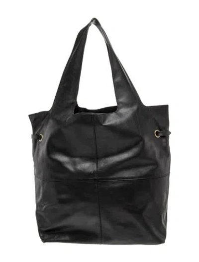 Pre-owned Givenchy Leather Tote In Black