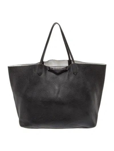 Pre-owned Givenchy Leather Tote In Black