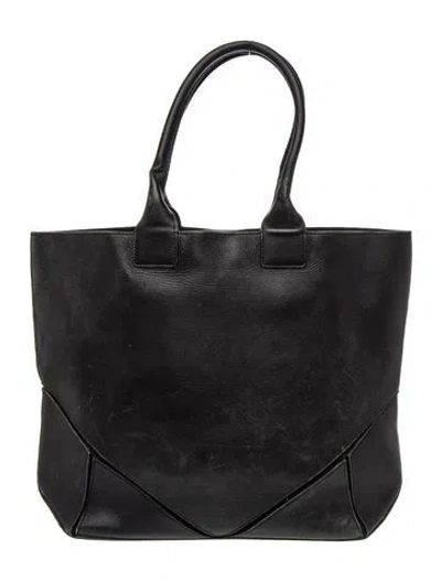 Pre-owned Givenchy Leather Tote In Black