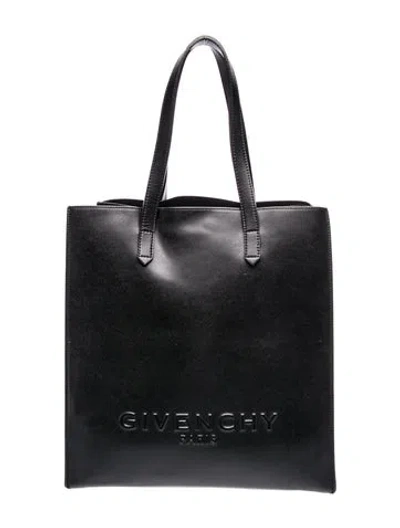 Pre-owned Givenchy Leather Tote In Black