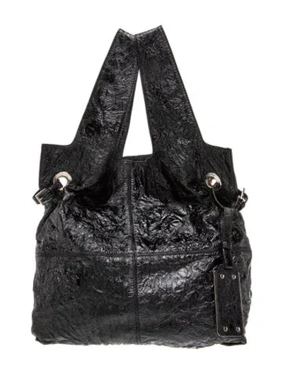 Pre-owned Givenchy Leather Tote In Black