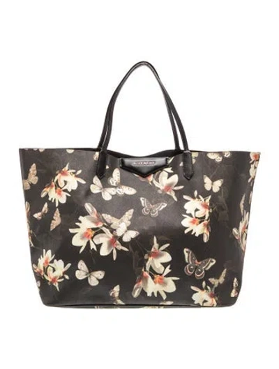 Pre-owned Givenchy Leather Tote In Black
