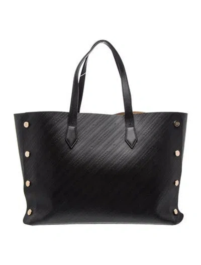Pre-owned Givenchy Leather Tote In Black