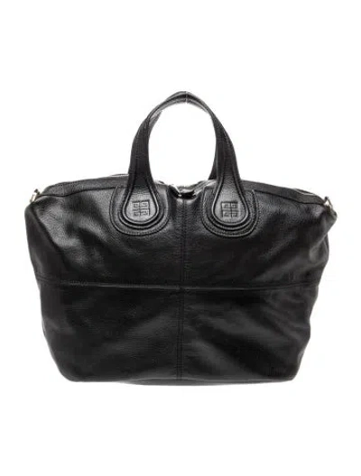 Pre-owned Givenchy Leather Tote In Black