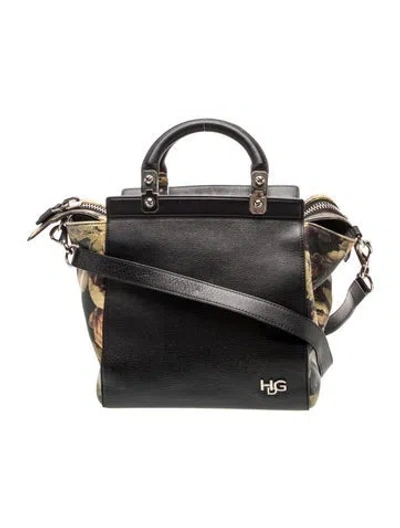 Pre-owned Givenchy Leather Tote In Black