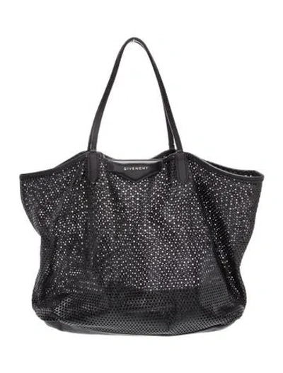 Pre-owned Givenchy Leather Tote In Black