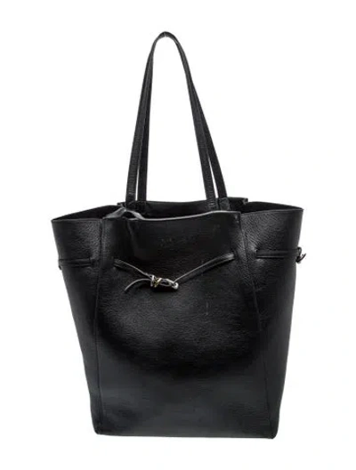 Pre-owned Givenchy Leather Tote In Blue