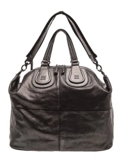 Pre-owned Givenchy Leather Tote In Brown