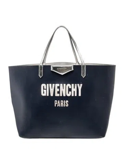 Pre-owned Givenchy Leather Tote In Multi