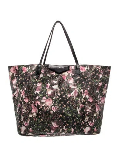 Pre-owned Givenchy Leather Tote In Multi