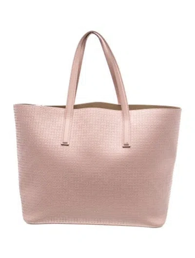 Pre-owned Givenchy Leather Tote In Pink