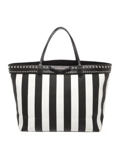 Pre-owned Givenchy Leather Tote In White