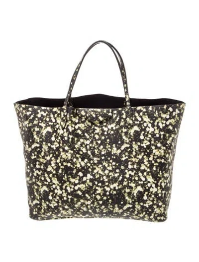 Pre-owned Givenchy Leather Tote In Yellow