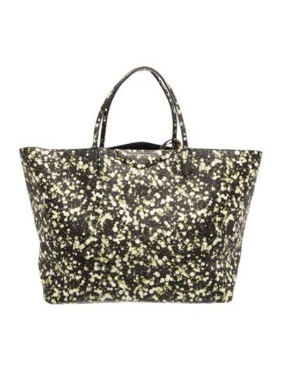 Pre-owned Givenchy Leather Tote In Yellow