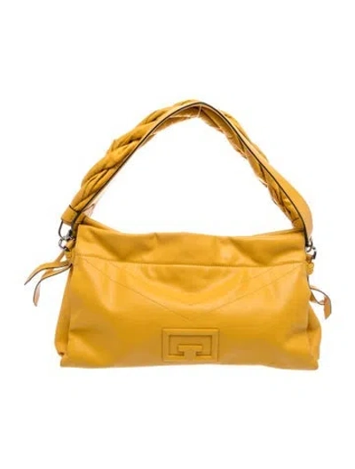 Pre-owned Givenchy Leather Tote In Yellow