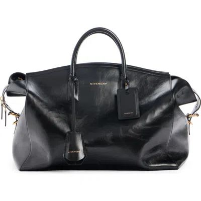 Givenchy Leather Travel Bag In Black