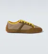 Givenchy Khaki Yellow Polyamide Sneakers