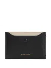 Givenchy Leather Two-tone Cardholder In Black