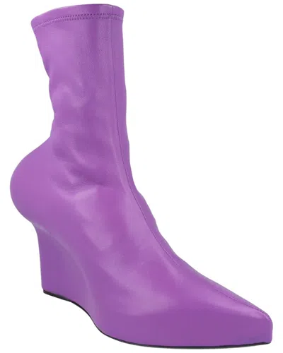 GIVENCHY GIVENCHY LEATHER WEDGE BOOTIE