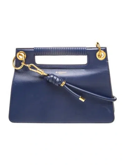 Pre-owned Givenchy Leather Whip In Blue