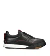 Givenchy Leather Yard Sneakers In Black