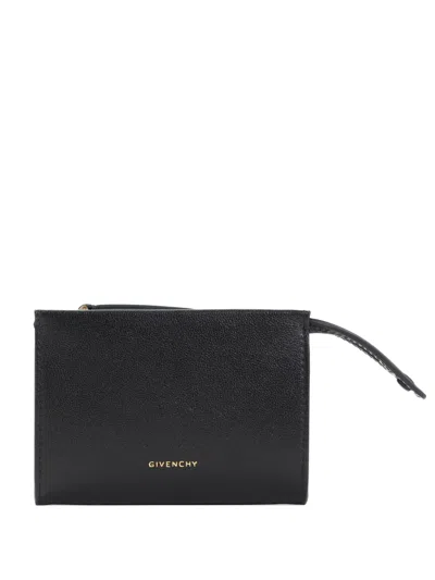 Givenchy Leather Zip-fastening Wallet In Black