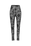 Givenchy Lace Detailing Sheer Fabric Trousers In Multi