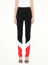 Givenchy Colour Block Leggings In Black