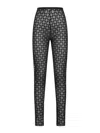 Givenchy Fitted Leggings With Distinctive Pattern And High Waistband